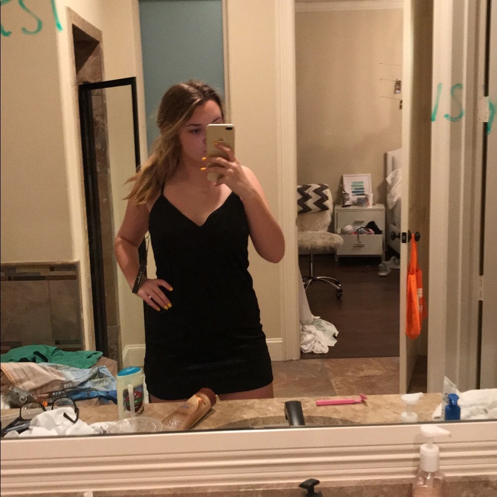 velvet dress